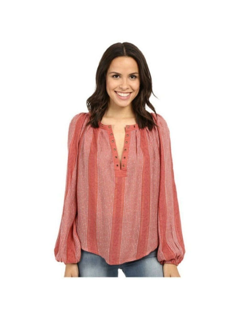 New Free People Against All Odds Top Long Sleeve XS